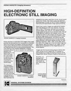 Hawkeye II Sell Sheet
